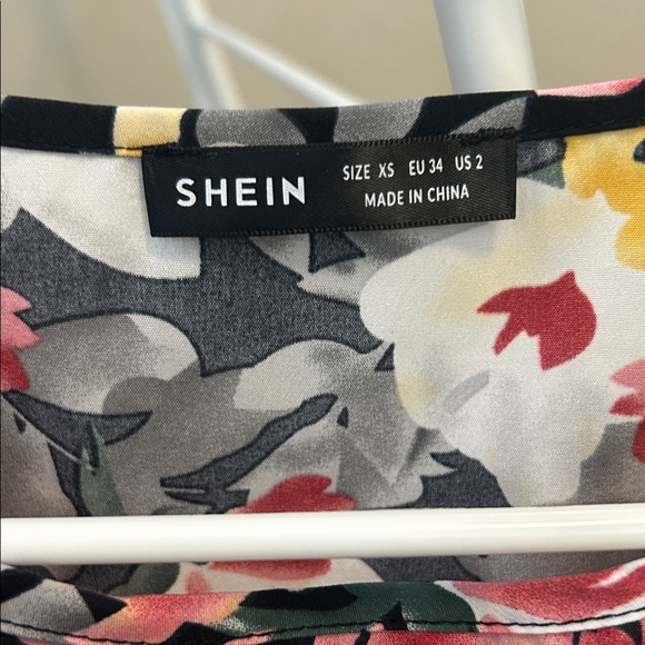 SHEIN: Floral Print Dress OR Tunic Top - Picture 3 of 4